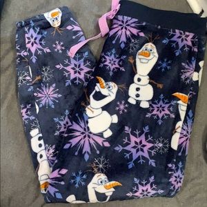 Olaf pajama bottoms